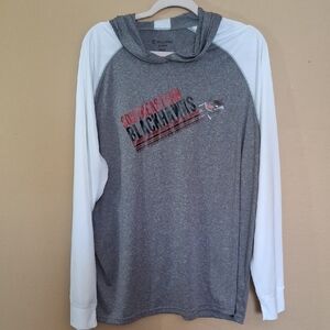 NHL Holloway Men DriExcel Xl Performance Pullover Southeastern Blackhawks